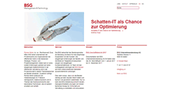 Desktop Screenshot of bsg.ch